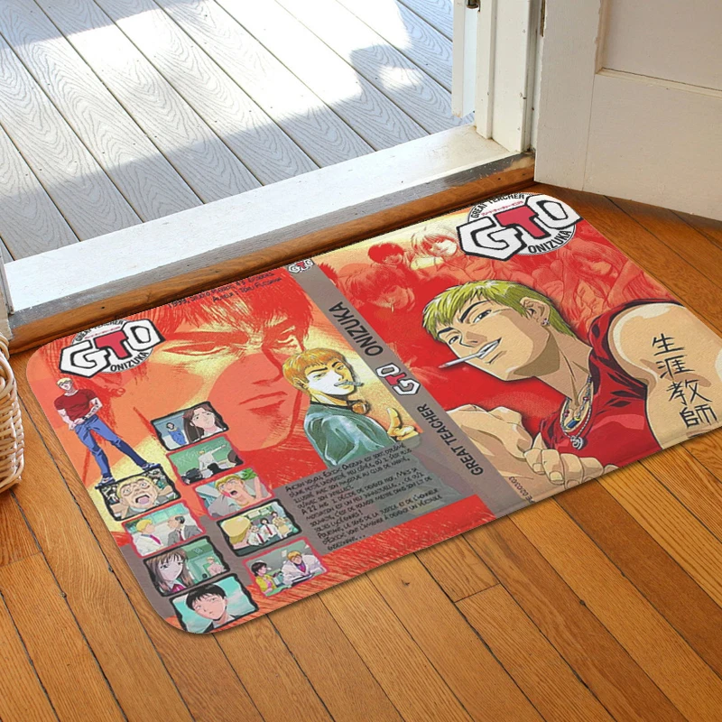 Room Floor Carpet G-Great Teacher Onizuka Kitchen Bathroom Foot Mat Slip-resistant Entrance Door Doormat Balcony Bedroom Rug