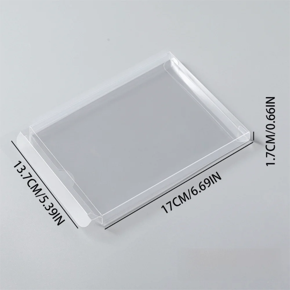 5pcs Transparent Game Box Protector Case PET Clear CD Disc Box Cover Protective Storage Protection for PS5 PS4 Xboxone