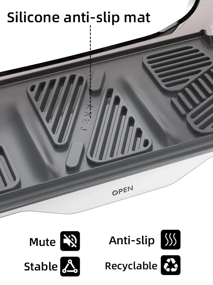 teslaModel 3 هايلاند/نموذج Y Essentials! مظهر جديد لصناديق التخزين على الشاشة