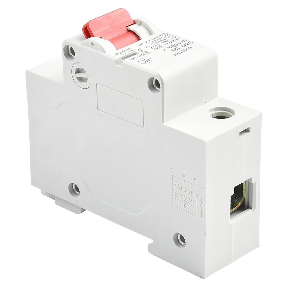 Disjoncteur AC MCB pour systèmes de petite production d'énergie solaire, protection contre les surcharges et les courts-circuits