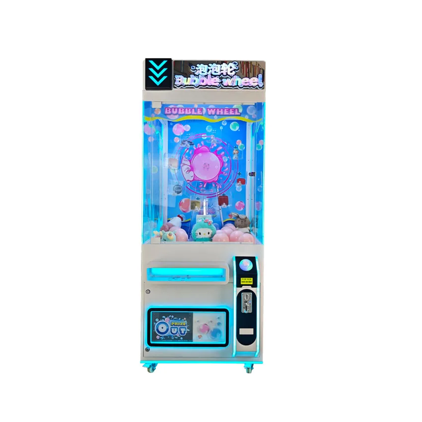 Popular Coin Operated Doll Machine Arcade For Big Game Centers With Hardware Acrylic 110/220V Power For Kids