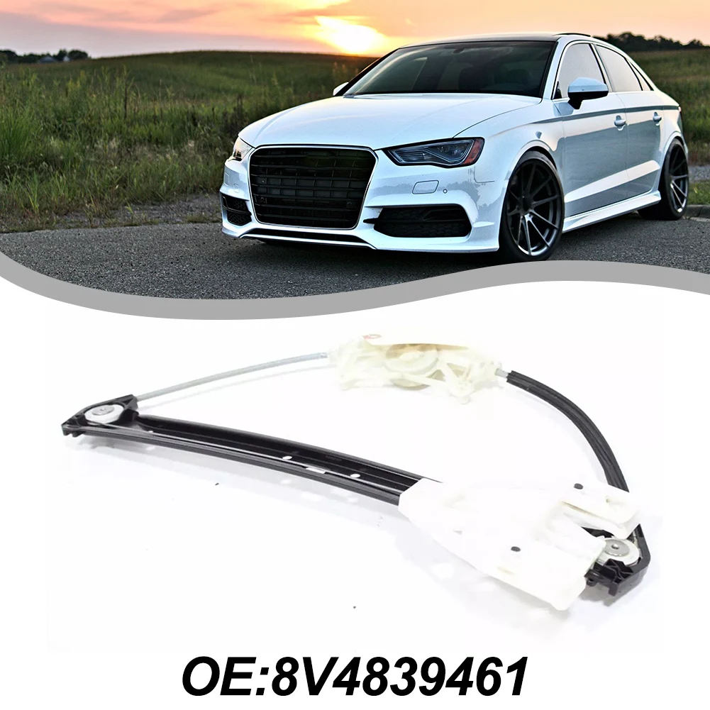 منظم الاستبدال المباشر منظم نافذة الباب الخلفي الأيسر سهل التركيب عملية فعالة البناء البلاستيكي والمعادن