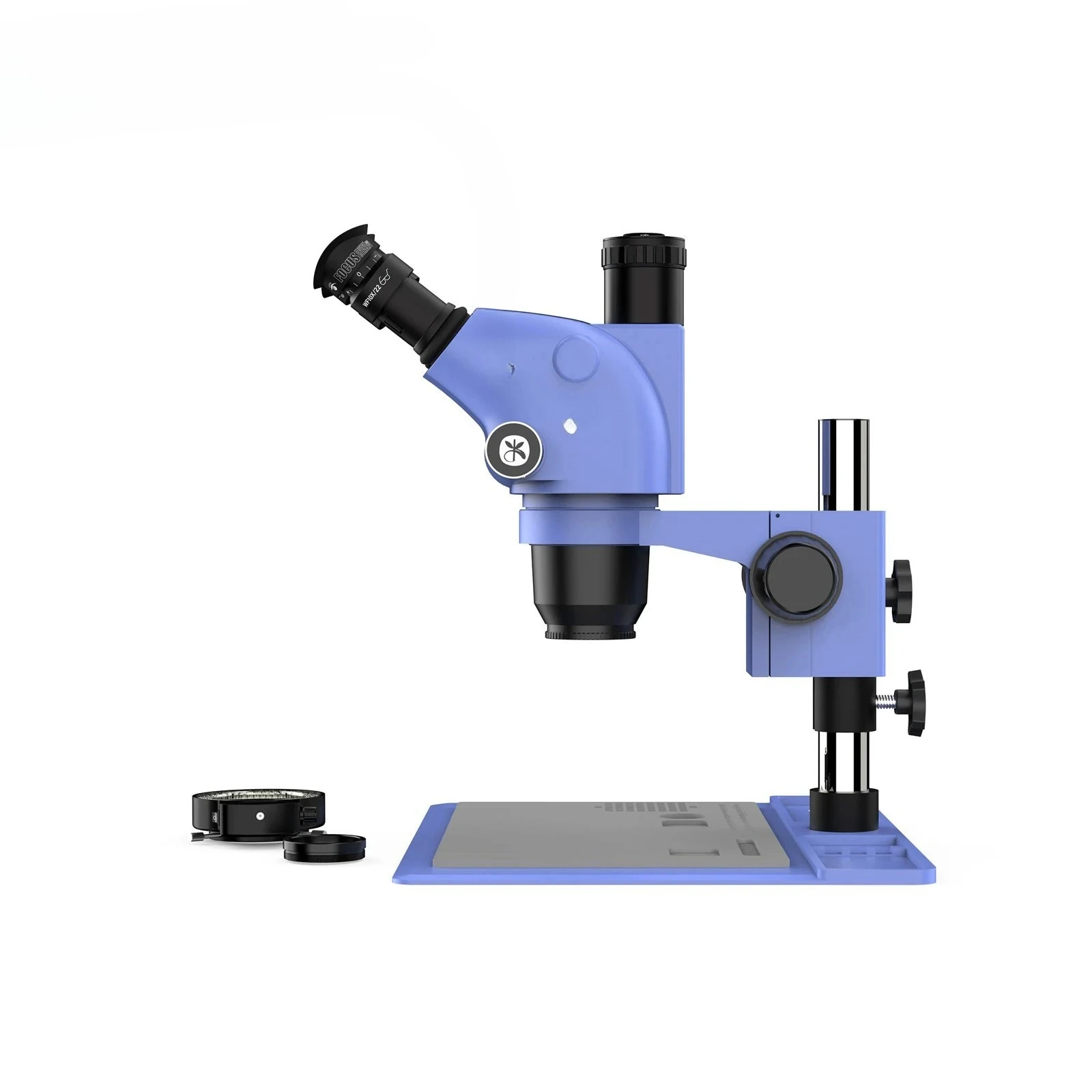 Maxgeek MJ-6565PRO 6.5-65X Continuous Zoom Trinocular Stereo Microscope for Mobile Phone Repair and Maintenance