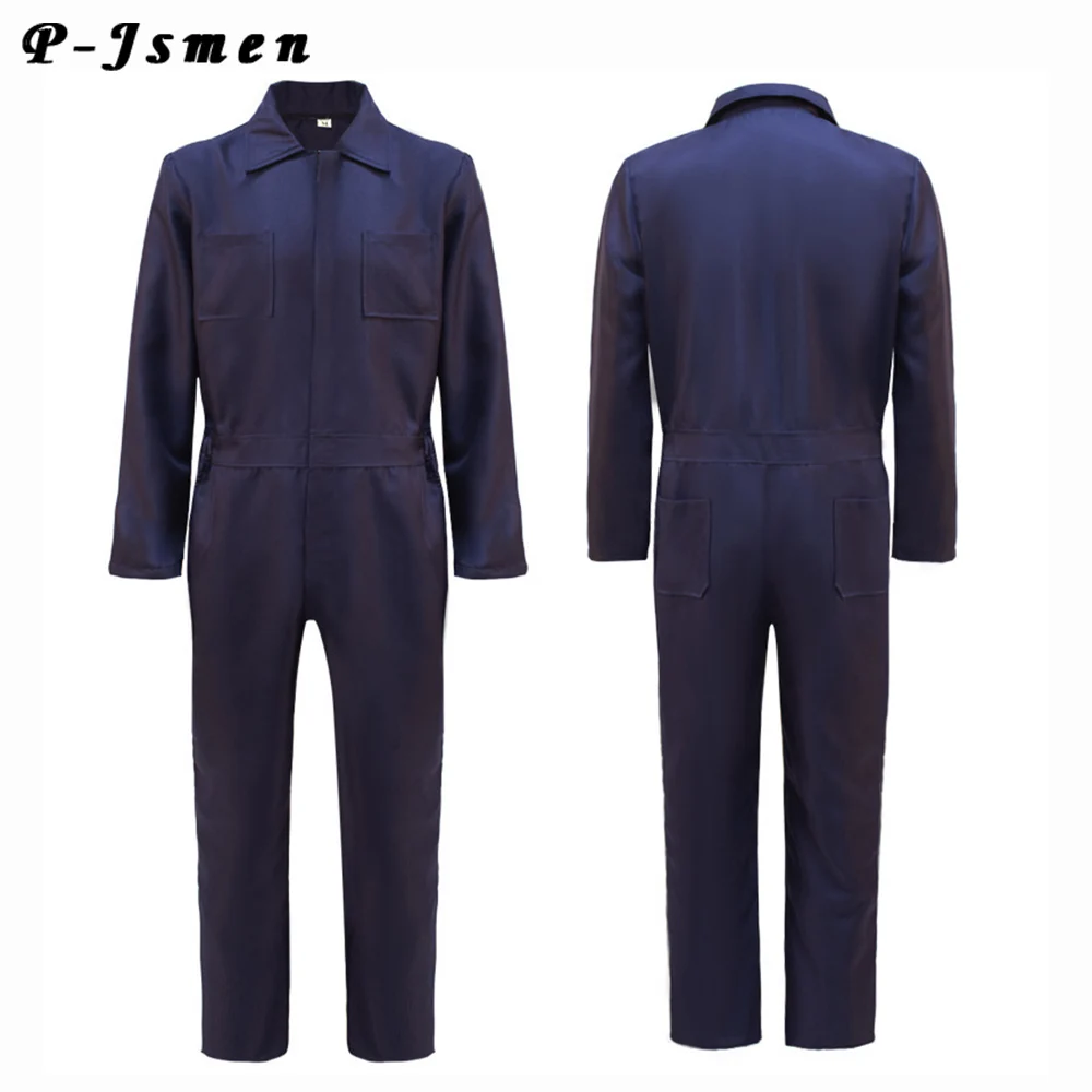 P-Jsmen  Movie Halloween Cosplay Costumes Michael Myers Horror Murderer Uniform Sets Adult Halloween Party For Men Women