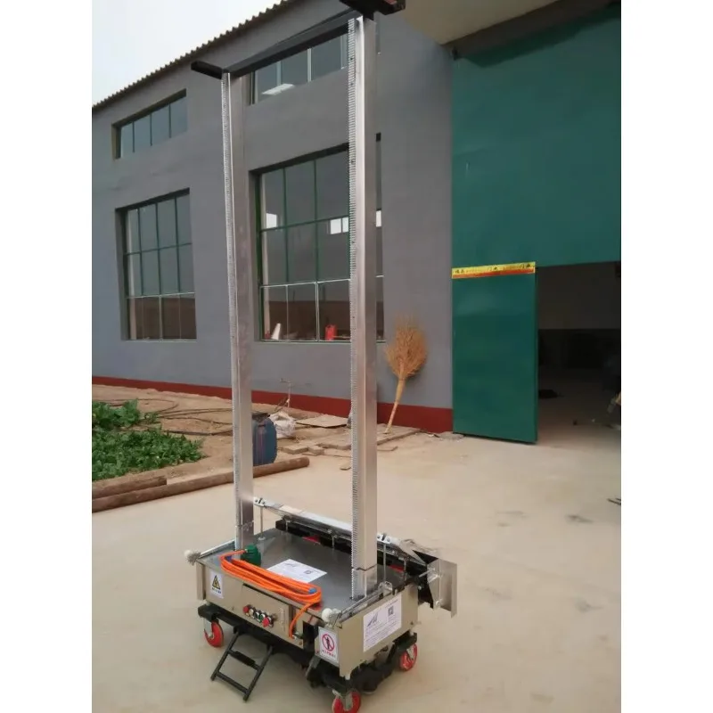 High Productivity Portable Plaster Spraying Machine Small Plastering Machine With Lowest Price 1000mm