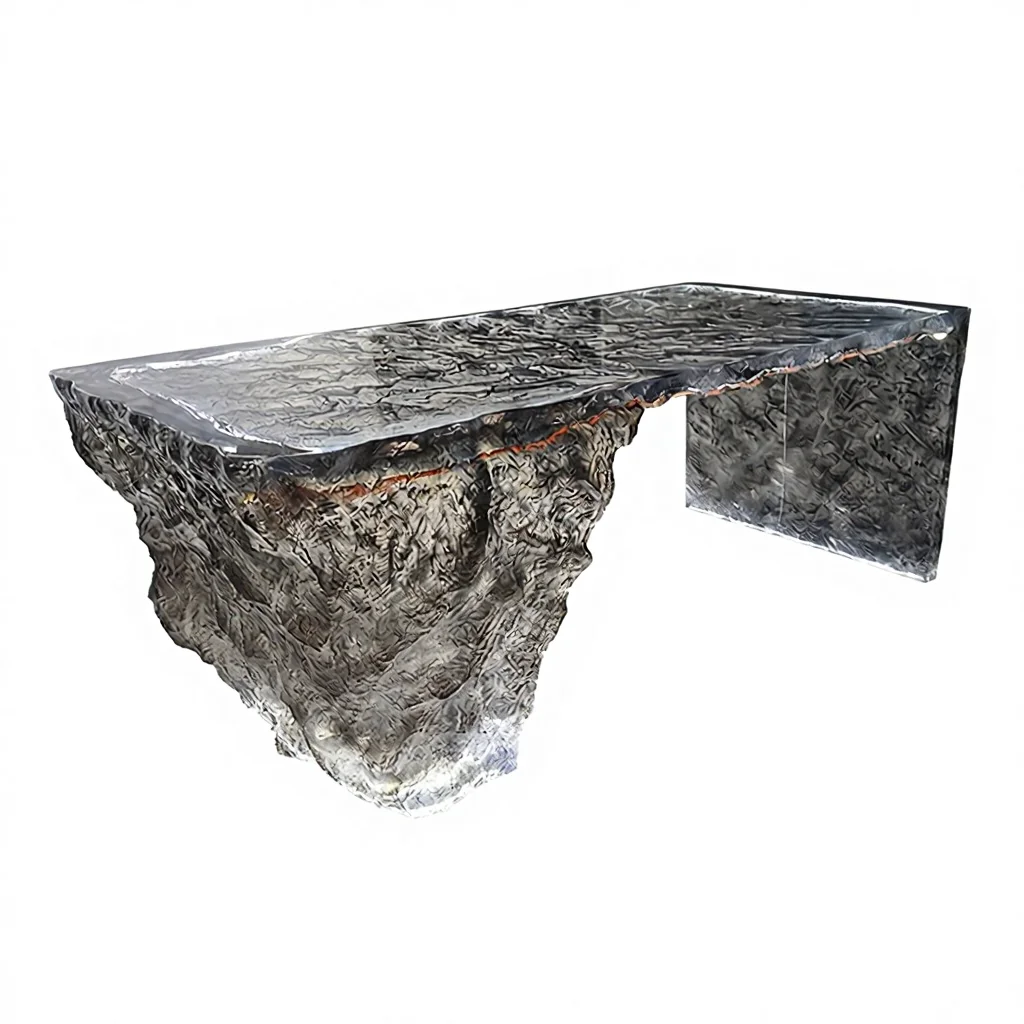*Luxury Square Crystal Dining Table Set Modern Clear Aesthetic Transparent Design Eco-Friendly 6-Seater Home Furniture