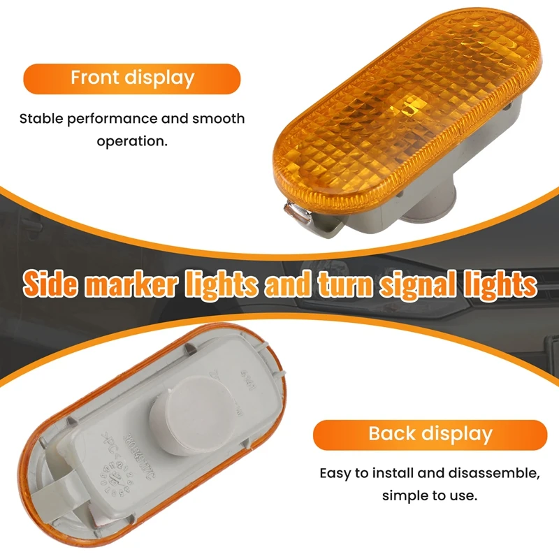 New Side Marker Light Turn Signal Lamp Repeater for 3B0949117 5836915 50445220 3B0949117B-A10G