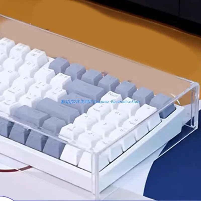 غطاء أكريليك مضاد للاكريليك لمعظم لوحات المفاتيح الميكانيكية سهلة التثبيت المفاجئة #3