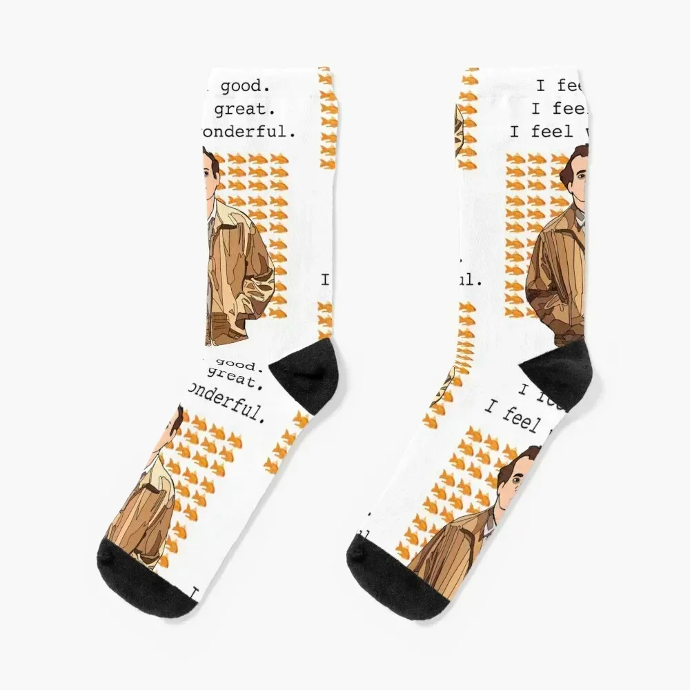 

What about Bob I feel good I feel great I feel wonderful Socks gym custom essential Man Socks Women's