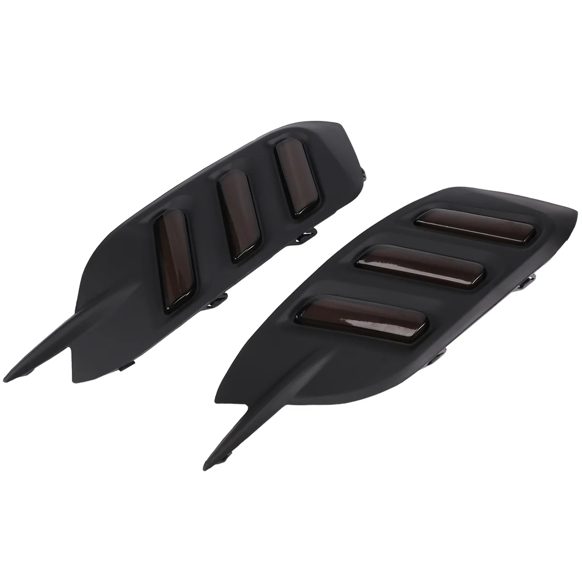 

#980W Car LED DRL Daytime Running Lights Rear Bumper Brake Light Tail Light Fog Lamp for Honda Civic 10Th Gen 2016-2019 (black)