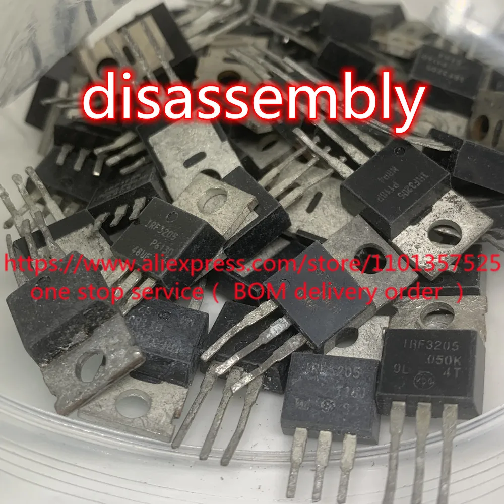 10pcs [ disassembly ] IRF3205PBF IRF3205 [ 55V 110A (Tc) 200W (Tc) TO-220AB ] - MOSFET N-channel original transistor