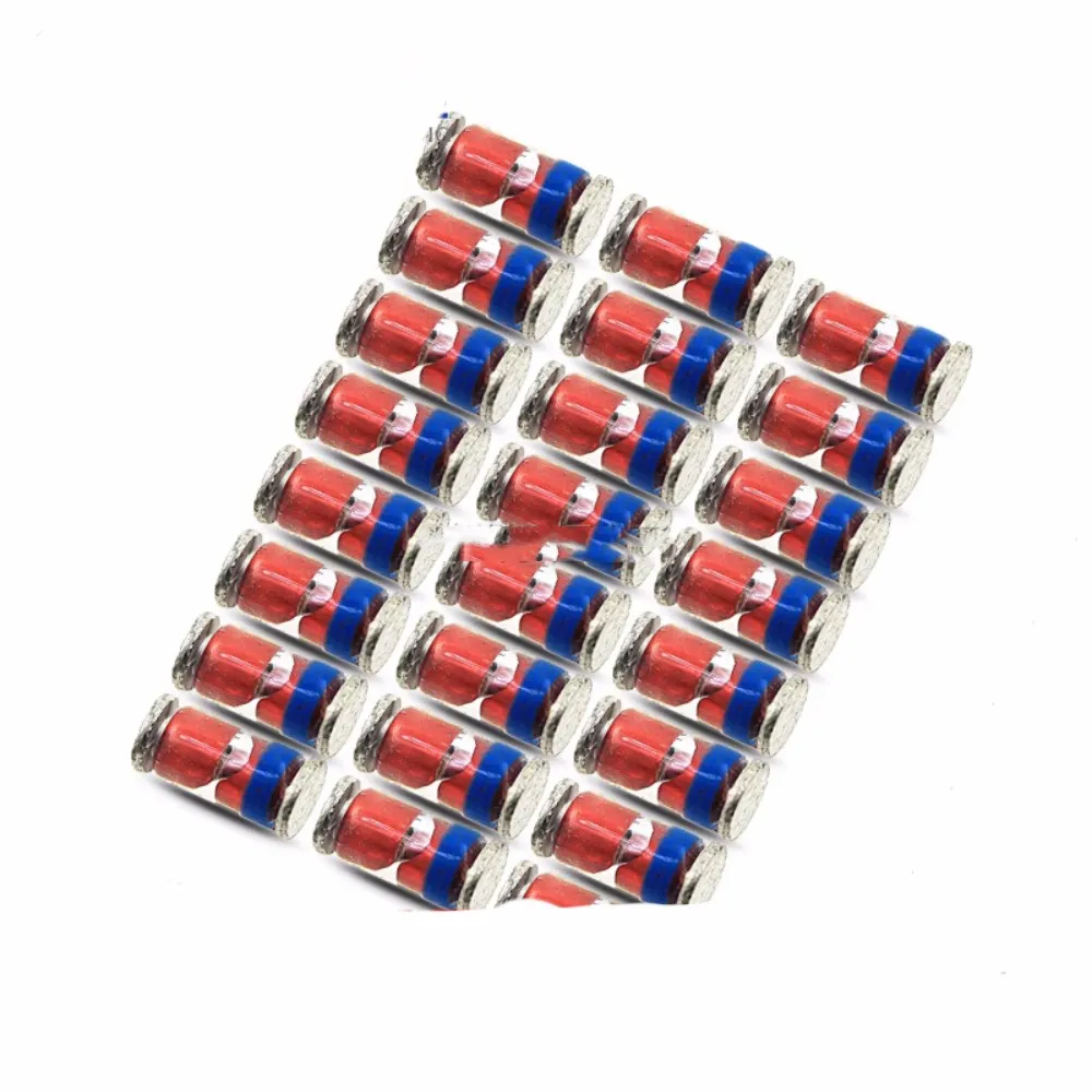 50PCS/LOT  1W Zener Diode  ZM4733 4742A  4.7/5.1/7.5/10/12/15V SMD  LL41