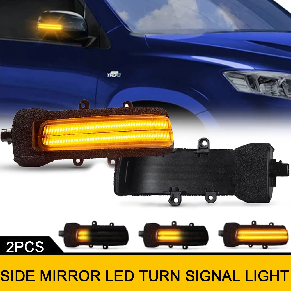 

Repeat Blinker Side Mirror LED Turn Signal Lights For Toyota RAV4 Vanguard Highlander Kluger 4Runner Hilux Surf Sienna Fortuner