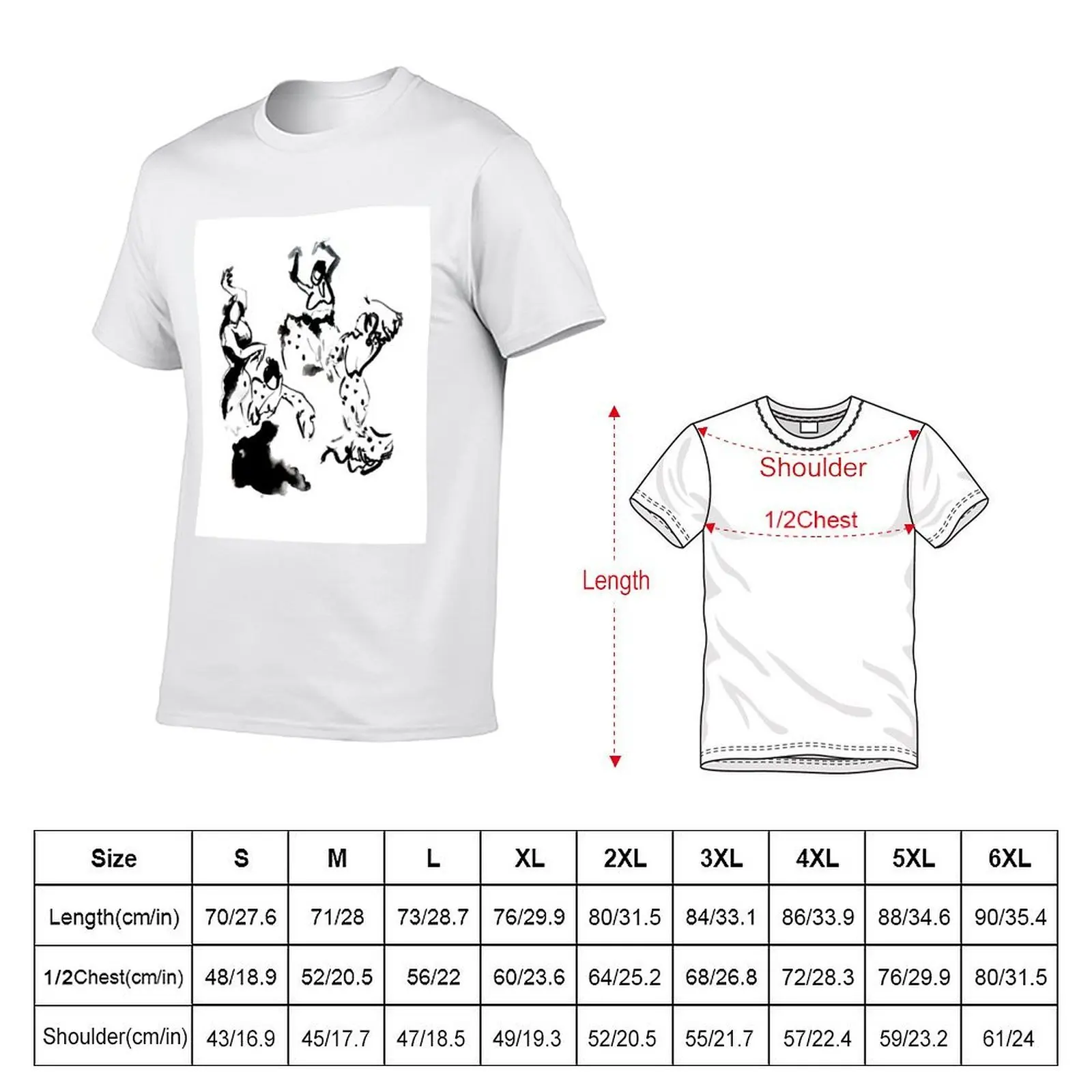 Witches' sabbath (Flamenco style) T-Shirt summer clothes gifts for boyfriend mens tall t shirts