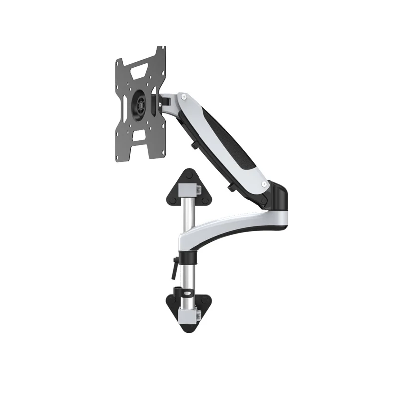 Suporte de parede para TV de 43 polegadas, mola a gás, movimento completo, suporte para TV