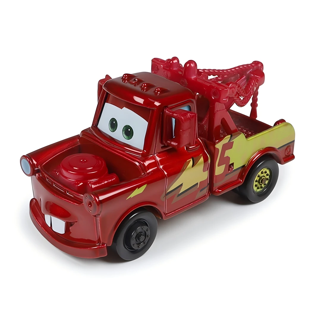 Disney Pixar Cars 3 1:55 Race Team Mater Lightning McQueen Metal Diecast Alloy Classic Toys Car Model for Vehicles Children Gift