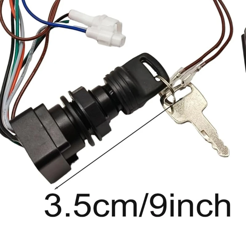 Boat Starter Control Assembly with and Integrated Wire Harness 37110-93J00-000
