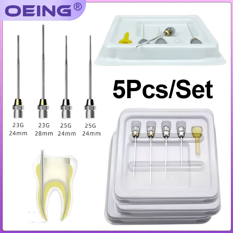 

1Set Dental Hot-Melt Gutta-Percha Cutter Root Canal Filling System Injection Needle Oral Work Tip Heating Needle Consumables