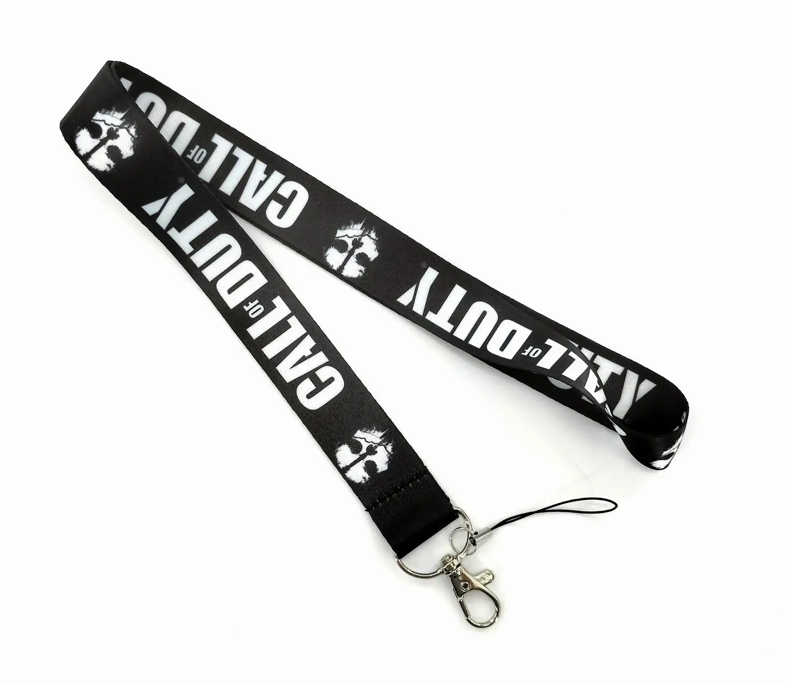 10PCS Disney CALL OF DUTY Print Lanyard For Keys Neck Strap ID Card Badge Holder Mobile Phone Rope Webbing Ribbon