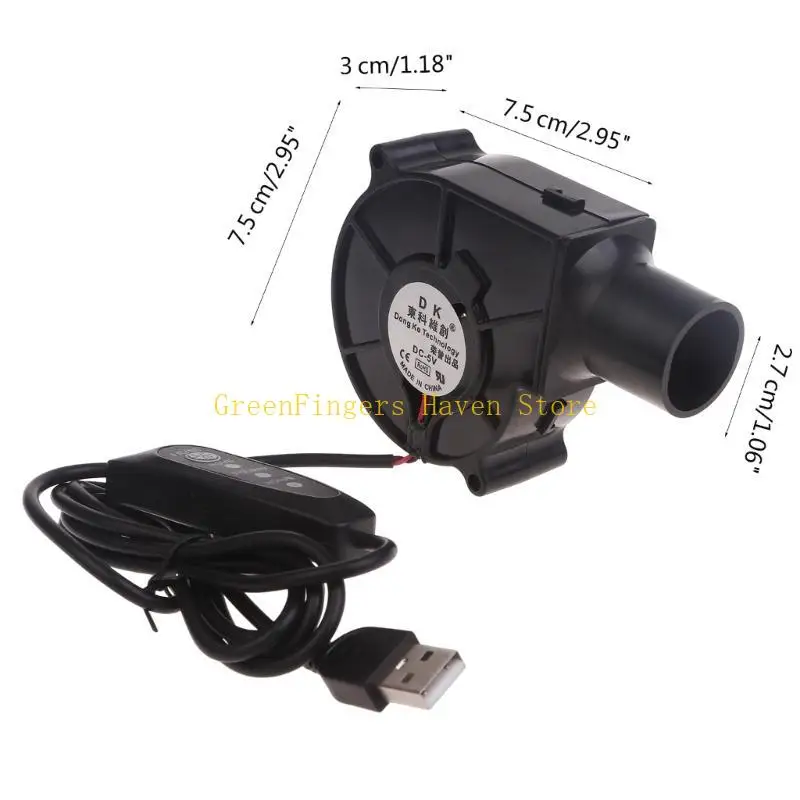 F68D Freve raffreddamento ventilatore da ventola USB ventilatore da ventola a velocità 2300 giri / min indispensabile da da