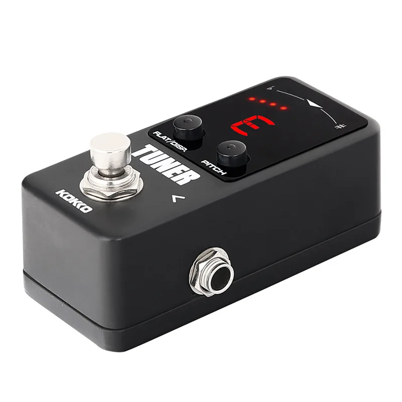 KOKKO Guitar Pedal Tuner FTN2 Tuner Pedal Effects Chromatic High Precision Tuning for Guitar Bass With LED Guitar Accessories