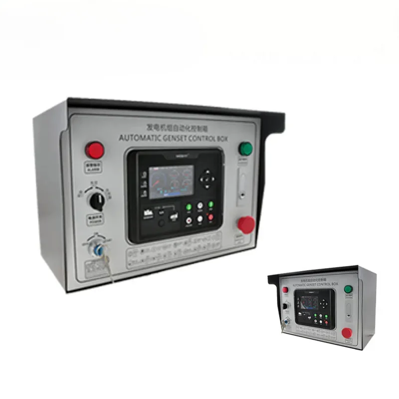 Auto Start Stop Genset Control Box Controller Board Panel BX70D Genset Cabinet Spare Parts