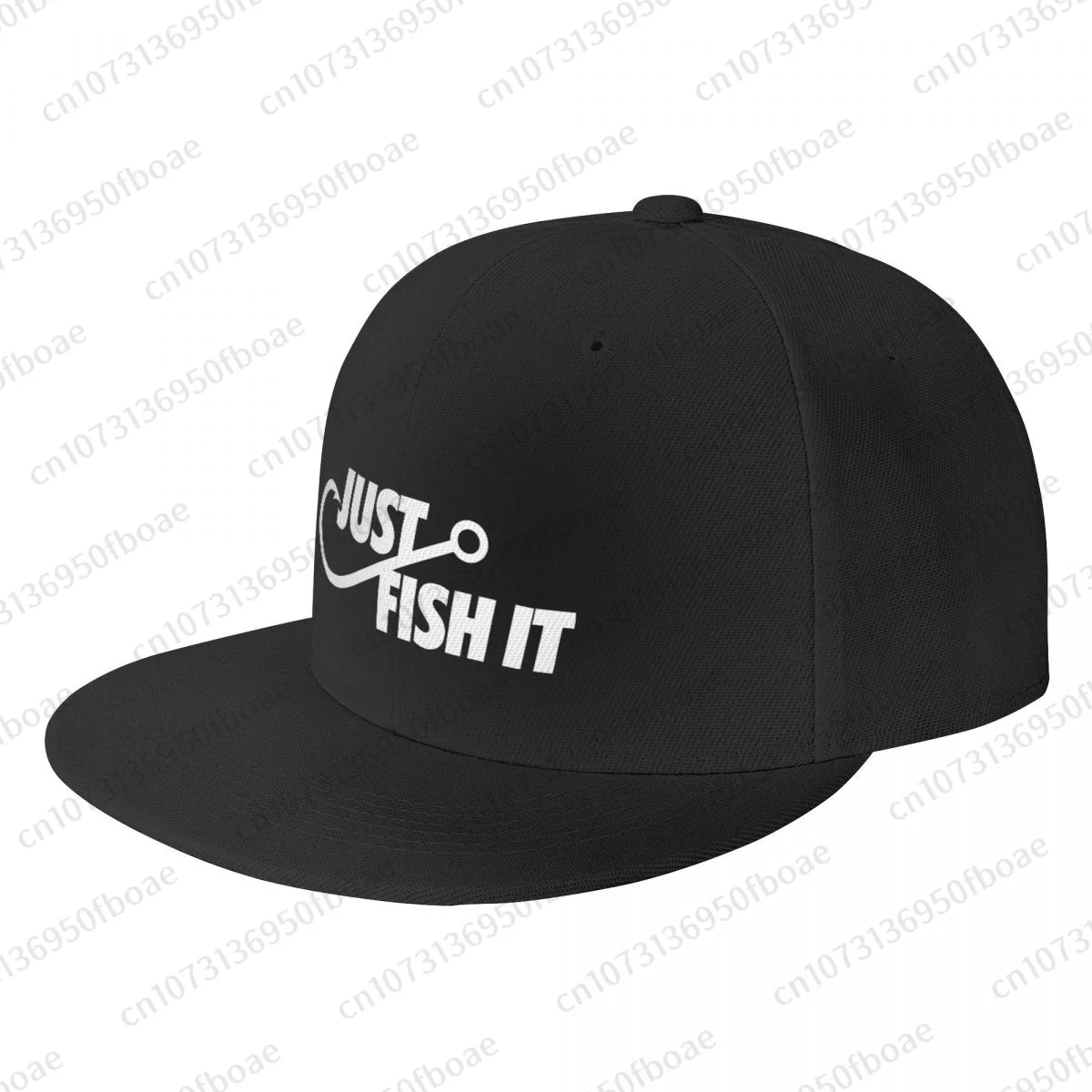 Fishing Just Fish It Hip Hop Baseball Caps Fashionable Outdoor Hat Running Adult Men Women Flat Hats