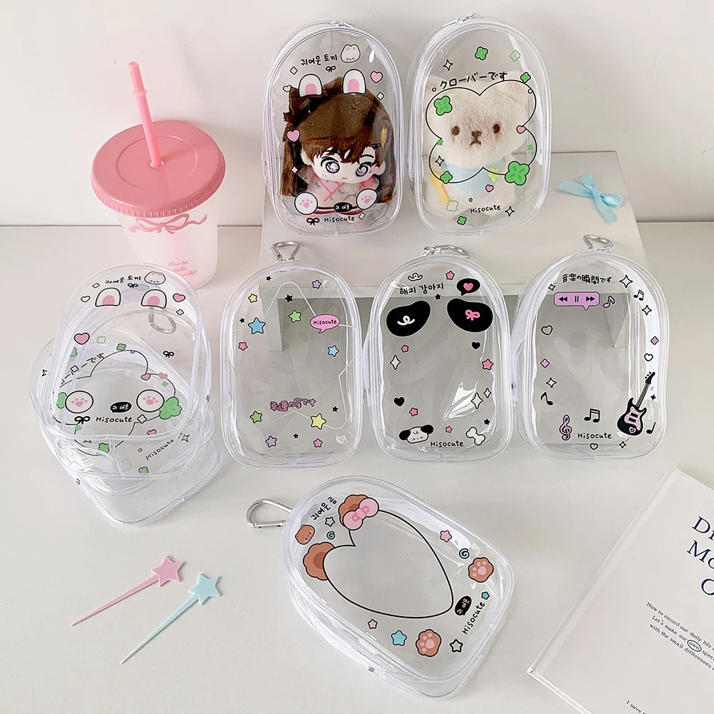 Ins Style Kawaii Doll Display Holder Bag Badge Holder Student Backpack Hanging Doll Case Portable Doll Bag Anime Goods Bag image 3