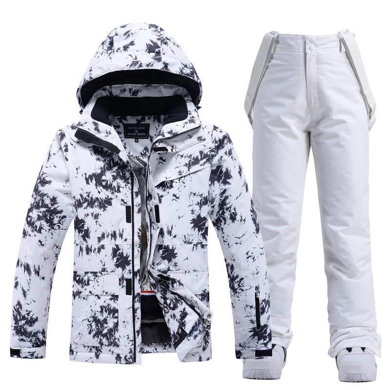 Colorful, Women's, Waterproof Snow Suit Sets, Snowboarding Clothing, Ski Costumes, Winter Wear, Jacket, Strap Pant, Girl's