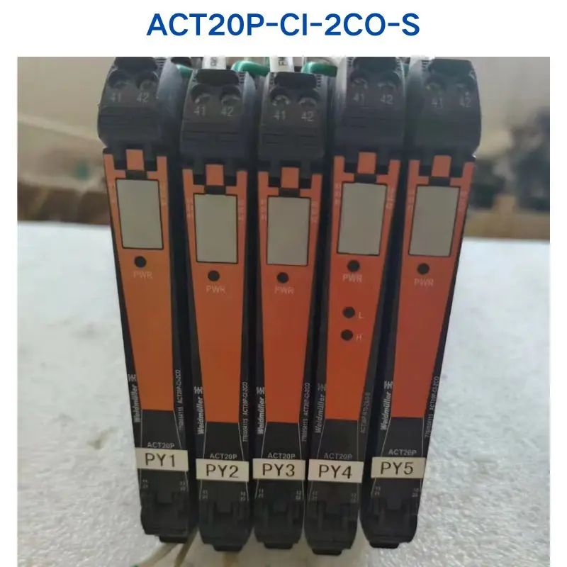 

Second-hand test OK Weidmuller isolator ACT20P-CI-2CO-S