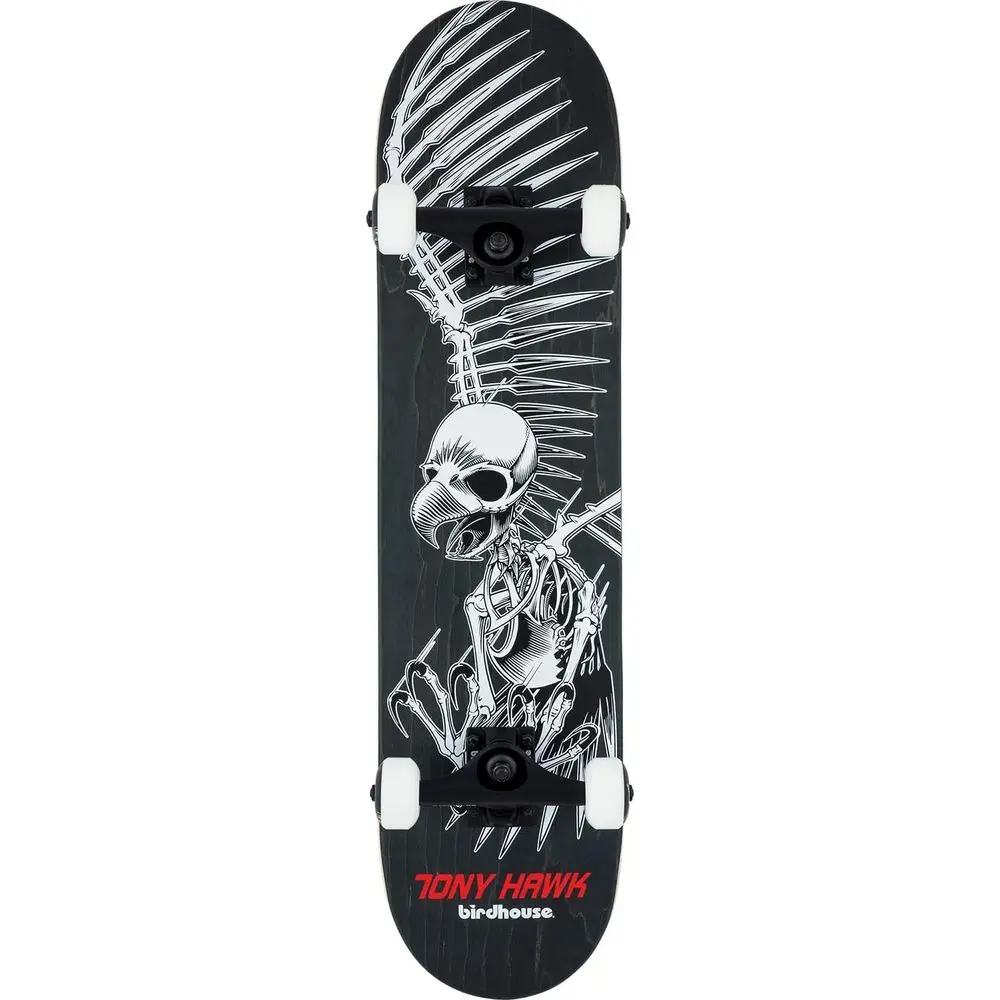 

Скейтборд Tony Hawk Full Skull Black Complete Skateboard - 8" x 31.5"