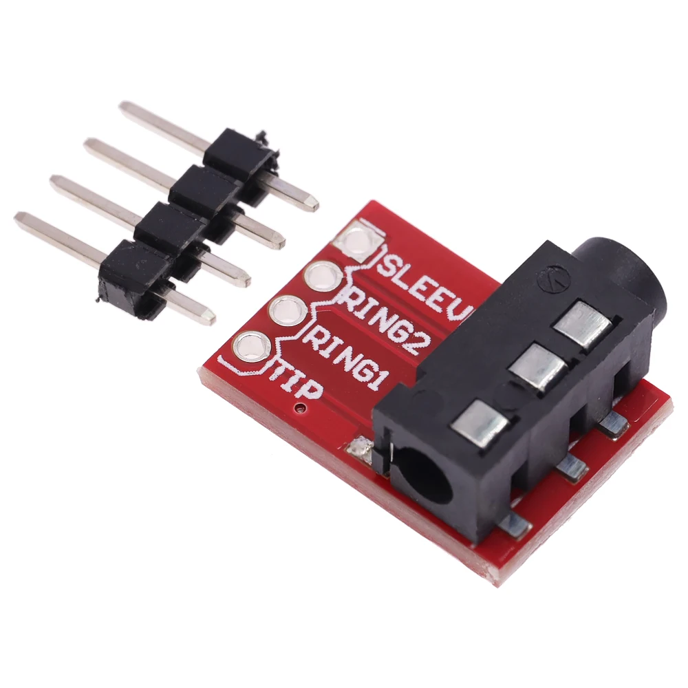 TRRS 3.5mm Audio Holder MP3 Stereo Headphone Video Microphone Interface Module image 5