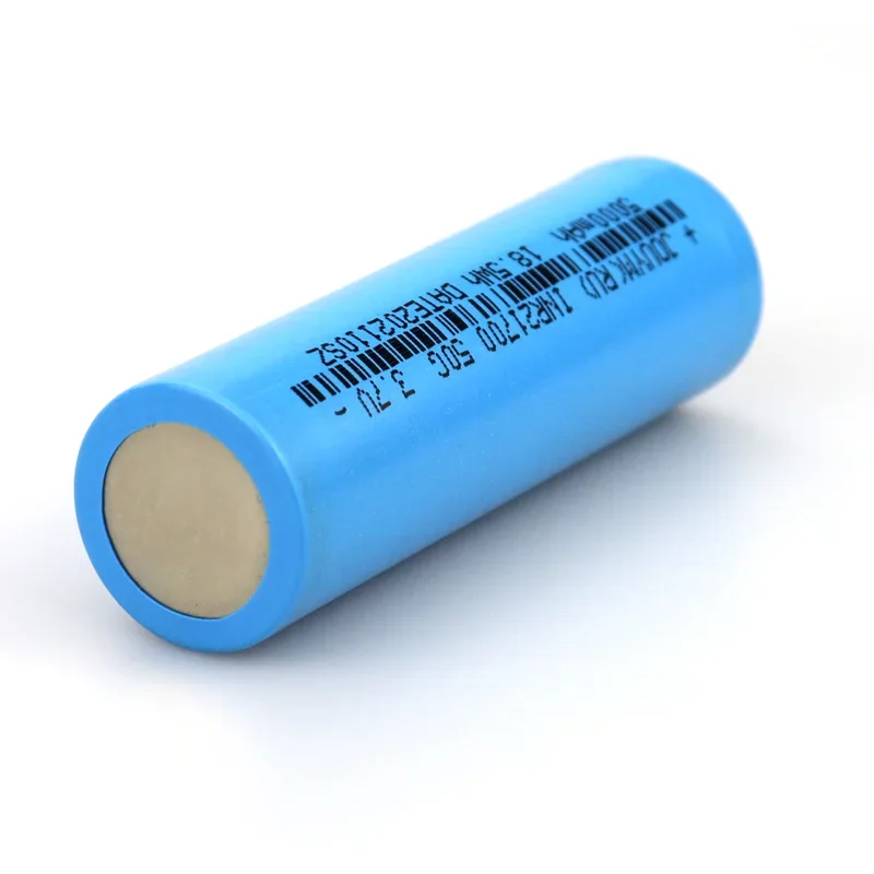 JOUYM INR21700 50G 5000mAh 3.7V 10C High Discharge Power Rechargeable 21700 Battery Internal Resistance 10-15 mohm