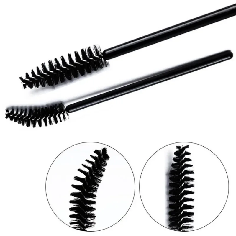 Mascara Wands Applikator Einweg Wimpern Pinsel Kamm 30/50 stücke Augenbraue Wimpern Verlängerung werkzeuge Schönheit Make-Up Pinsel