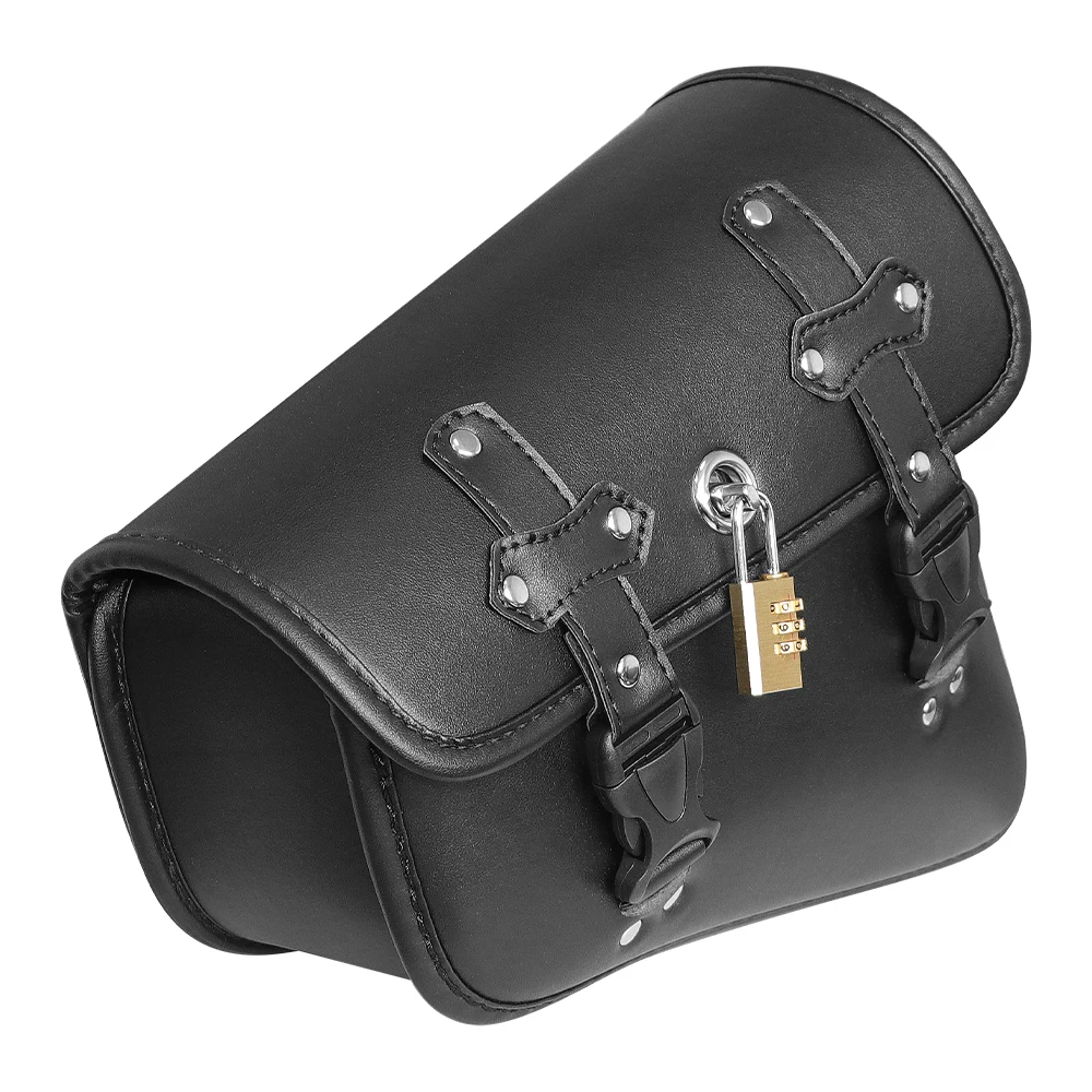 Universal Cruiser Prince Motorcycle For Harley Honda Lron 883 1200 48 Street Bob Low Rider S Fat Bob Side Bag Saddle Bag view 6