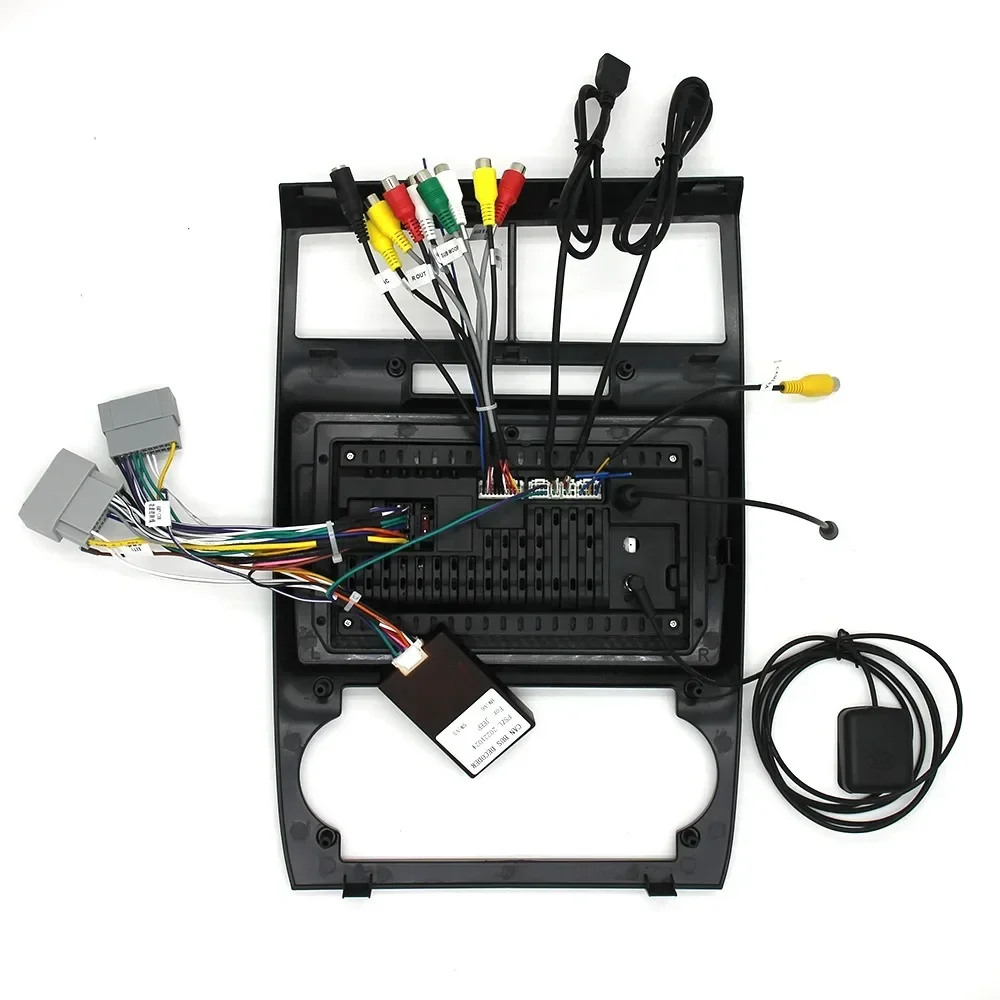 أندرويد 15 ملاحة السيارة 9 في CarPlay المدمج + أندرويد Auto/2 + 64G + كاميرا AHD + ميكروفون لـ 2005-2007 دودج تشالينجر/شاحن #3