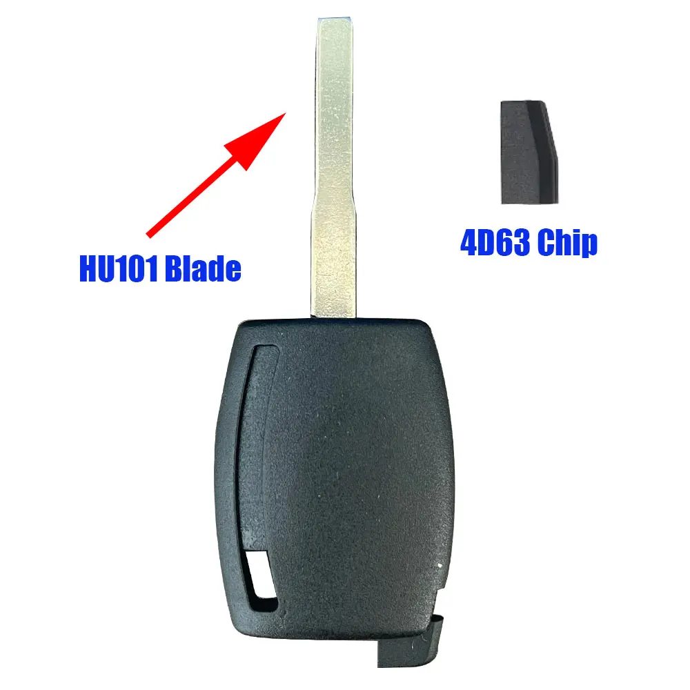 

Transponder Key Case Shell For Ford Fiesta Mondeo For Focus C-Max S-Max Galaxy Kuga Uncut HU101 Blade