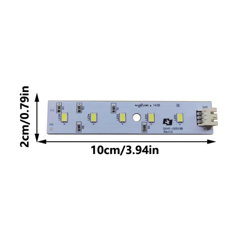 Tiras iluminación del congelador DA41-00519B DA41-00519A Para refrigerador REEMPLACIÓN LECHE LED DEL LED M4YD