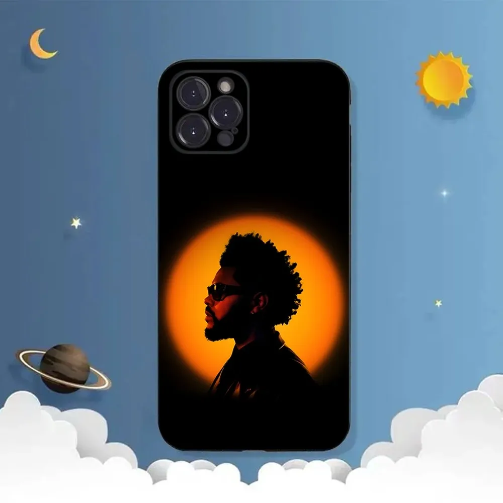 Singer The Weeknd Phone Case For iPhone 15,14,13,12,11 Plus,Pro,Max,XR,XS,X,7,8 Plus,SE,Mini Silicone Soft Cover