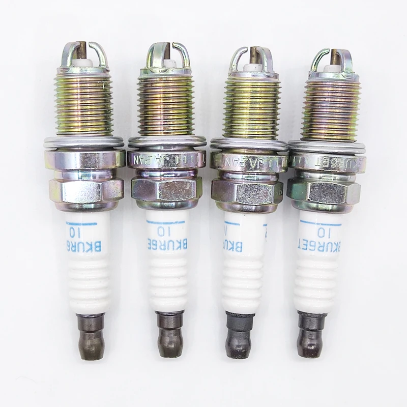 4pcs/lot BKUR6ET-10 2397 Brand New Spark Plugs For Audi Quattro S6 VW Passat B5 Beetle Golf Jetta BKUR6ET10 101000033AA