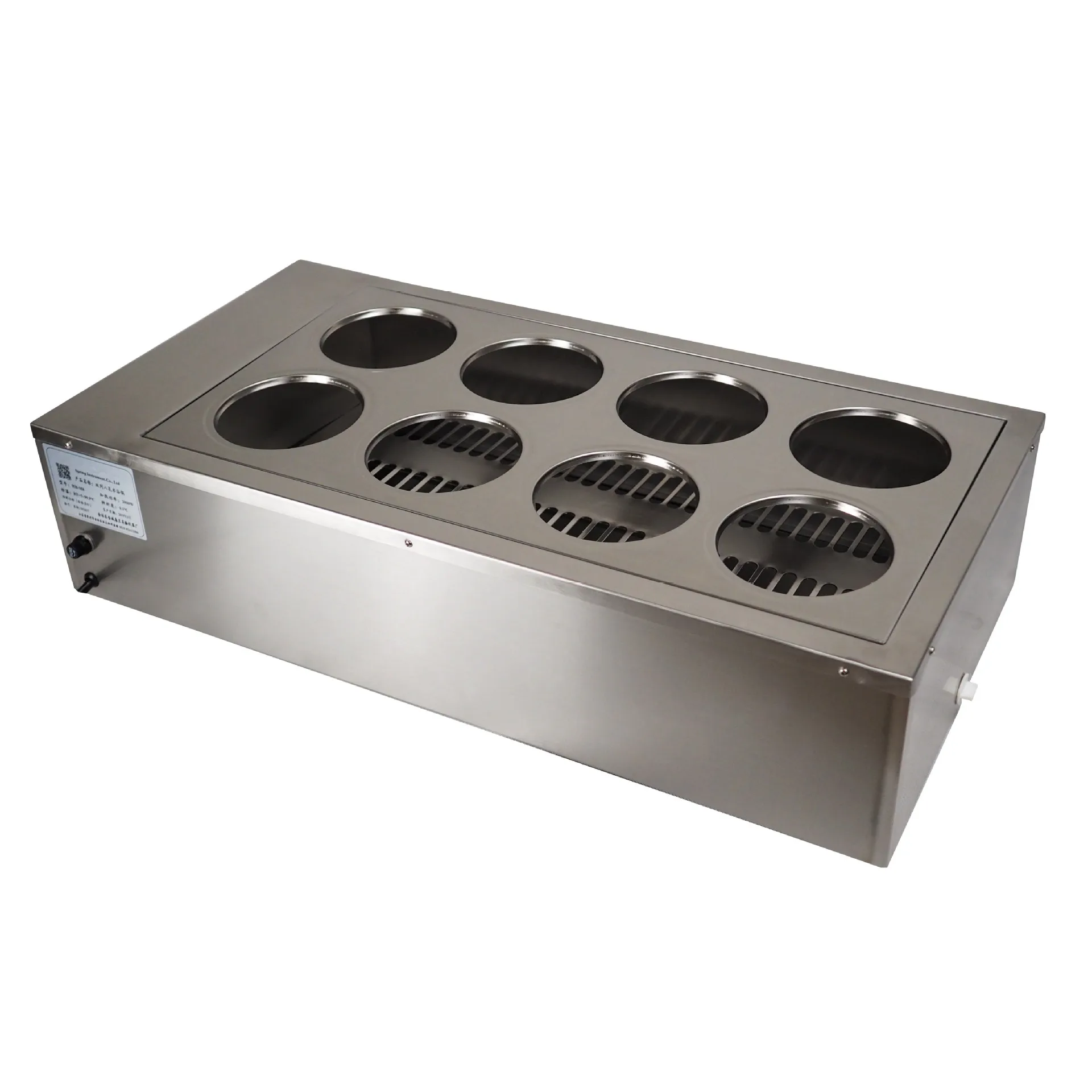 

HH-D8 All stainless steel eight-hole water bath pot, American standard laboratory constant temperature water bath