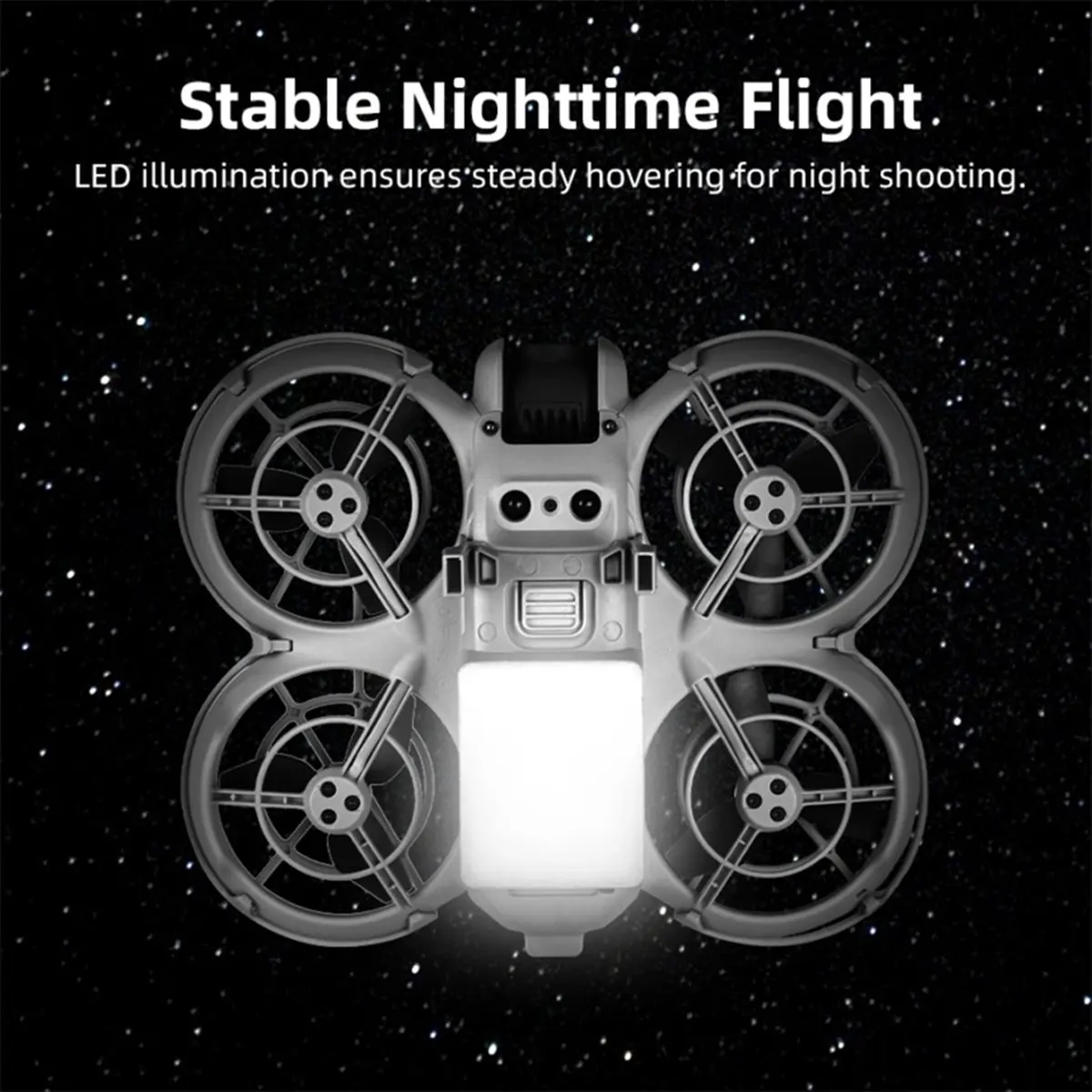 Dynamic Night Navigation Light for DJI NEO Drone Luminous Heightening Bracket LED Night Warning Lightweight Drone Accessories