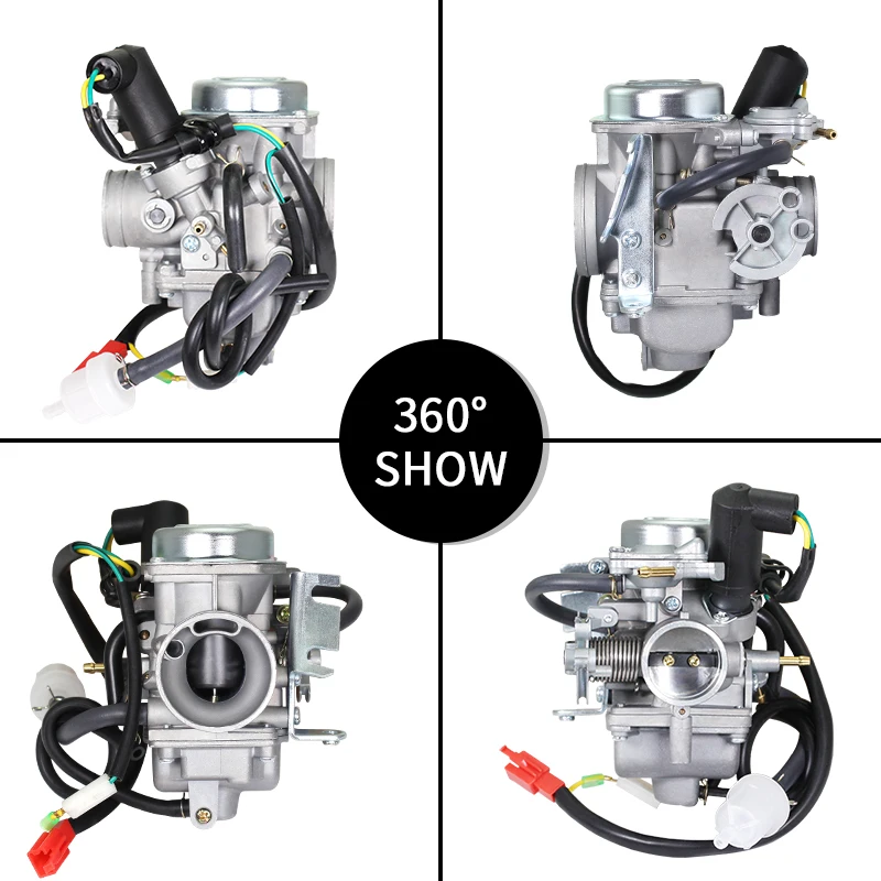 Motorcycle Carburetor PD30J for 250cc water cooling Scooter ATV QUAD CF250 CH250 CN250 HELIX Qlink Commuter 250 Roketa MC54-250B