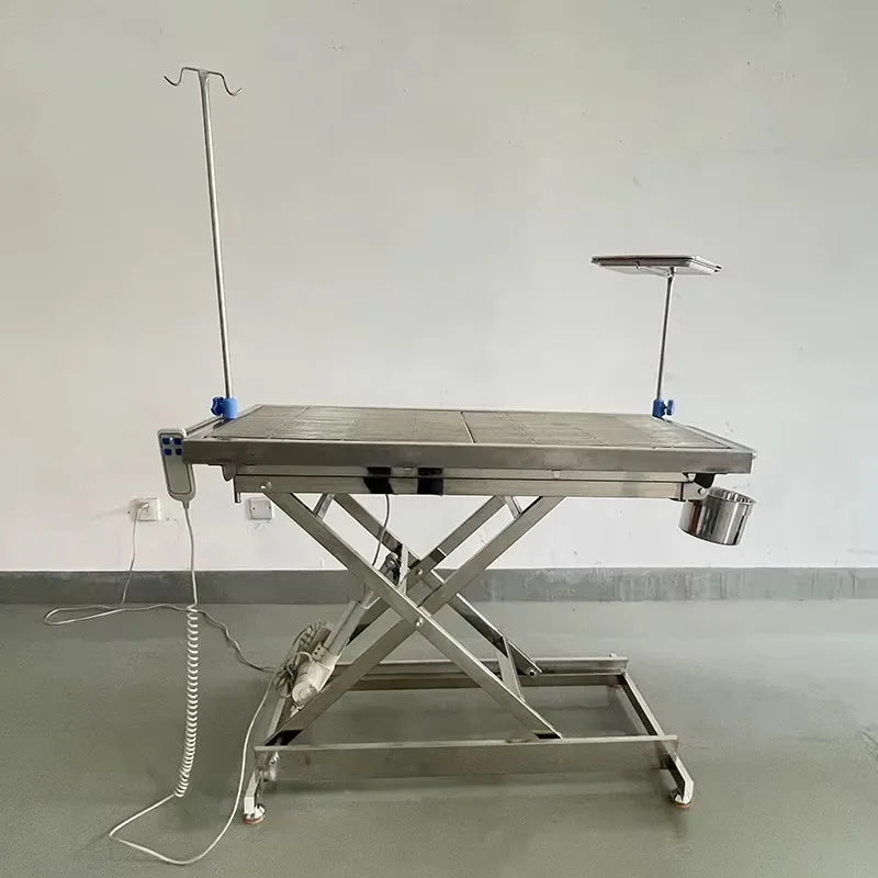 Customized Medical Equipment Electric Lifting Pet Operating Table Pet Surgical Operation Table Veterinary Equipment