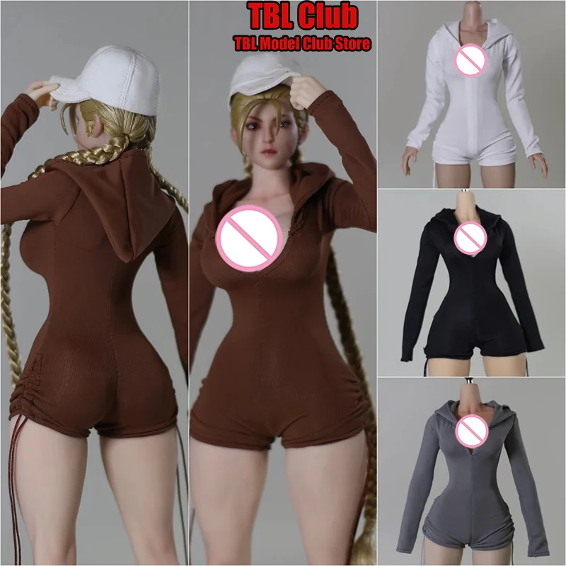 DMTOYS DF099 1/6 échelle à capuche sport combinaison côté cordon femme vêtements pour VCD02 TBL47 12 pouces figurine soldat