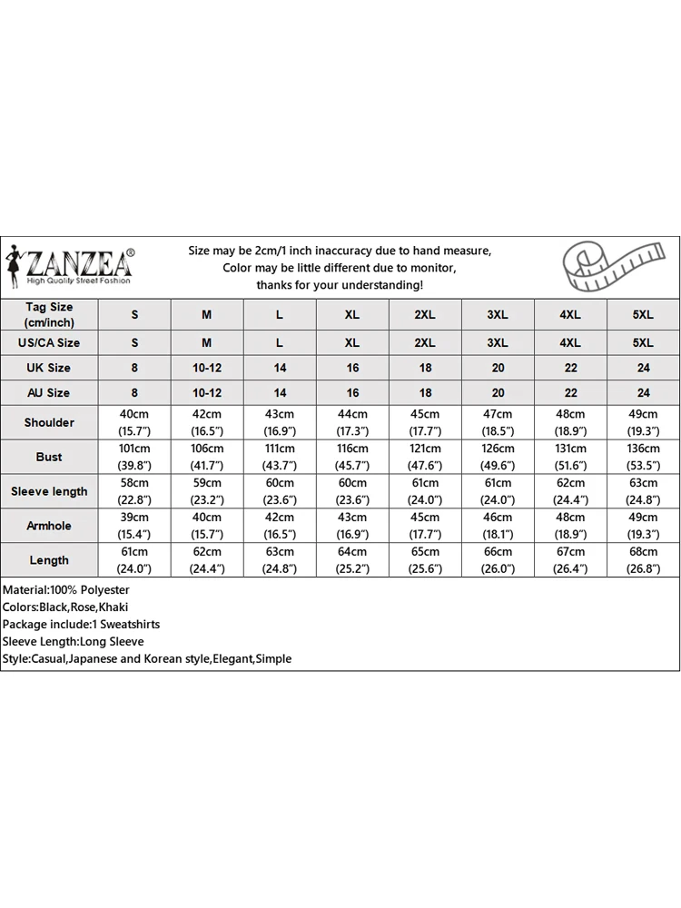 Zanzea เสื้อกันหนาวถักสำหรับผู้หญิง, เสื้อสเวตเตอร์คอกลมมีฮู้ดแขนยาวพองลำลองลายดอกไม้3D วินเทจ