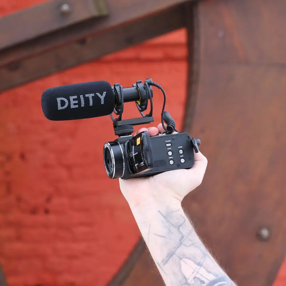 Deity V-Mic D3 Pro Location  Kit Condenser Profissional Microphone  for DSLR Camera Canon Nikon  Fujifilm Recording Studio