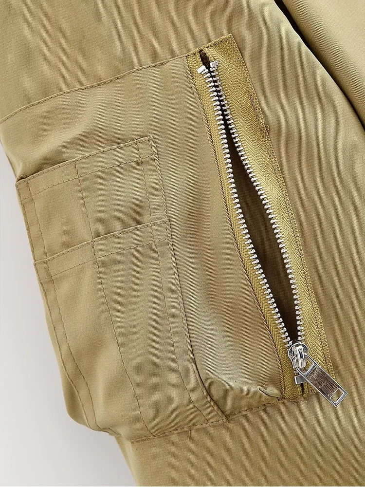 Nuevo abrigo informal elegante y versátil de estilo europeo para mujer con cuello de piel desmontable.