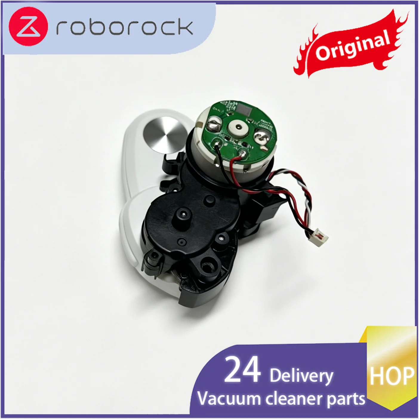 FlexiArm Side Brush Motor External Swing Module Robot Spare Parts Accessories Original Roborock Q Revo Master Edge S8 MaxVUltra