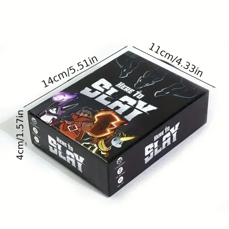 Here To Slay: A Brutal & Adorable Adventure Board Game for 2-6 Players  Perfect for Family Game Night!